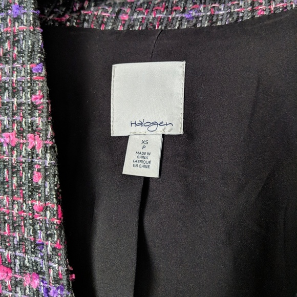 Halogen Tweed Blazer Jacket - Picture 5 of 6